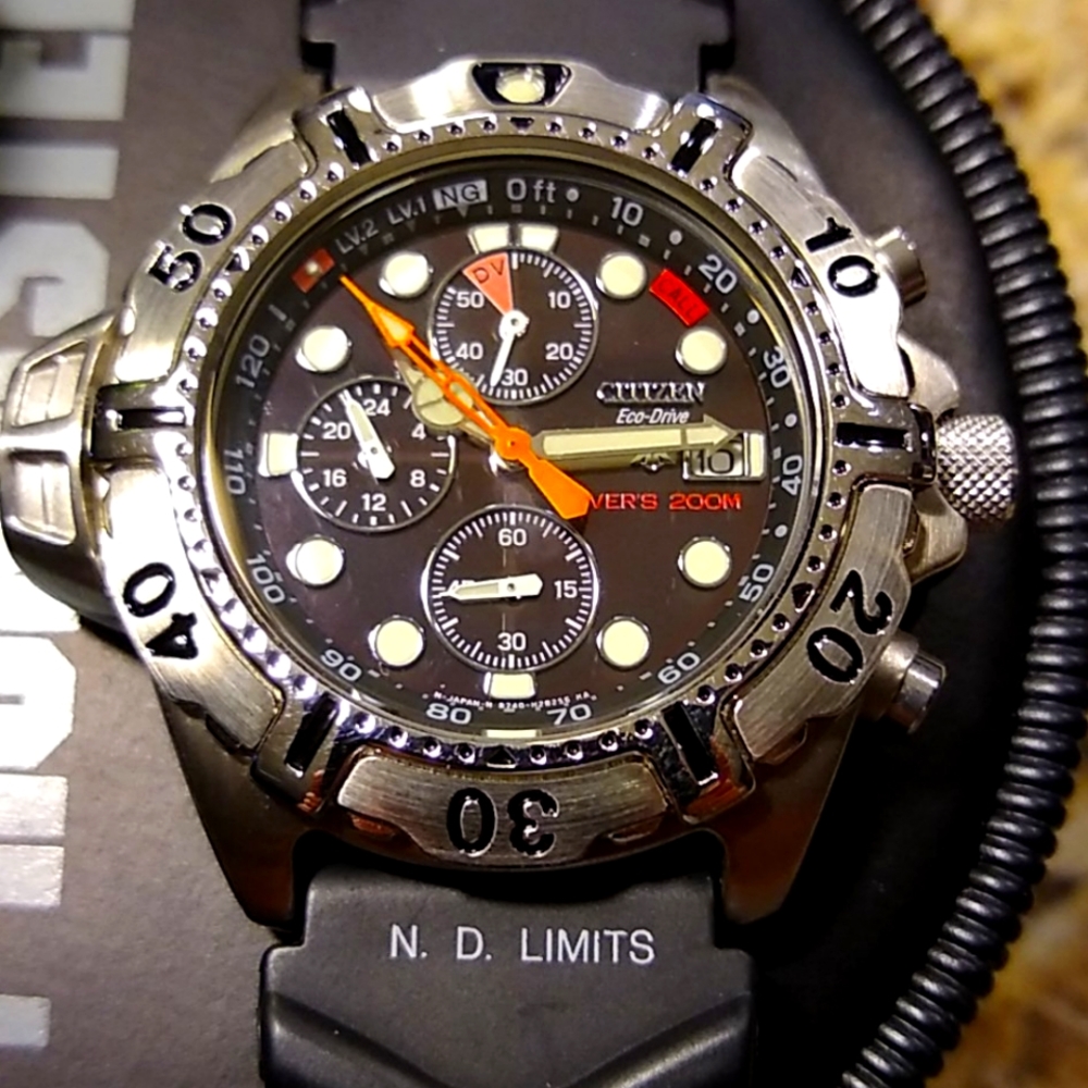 Citizen Eco-drive Aqualand watch